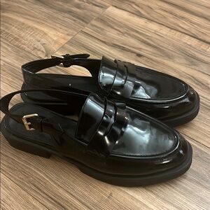 Women’s sling back loafers